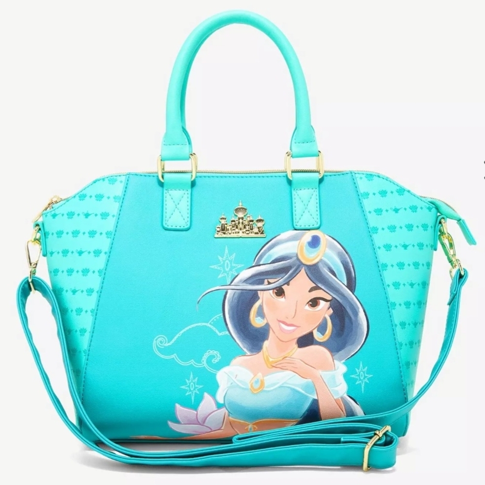 Disney Turquoise Jasmine Satchel Bag